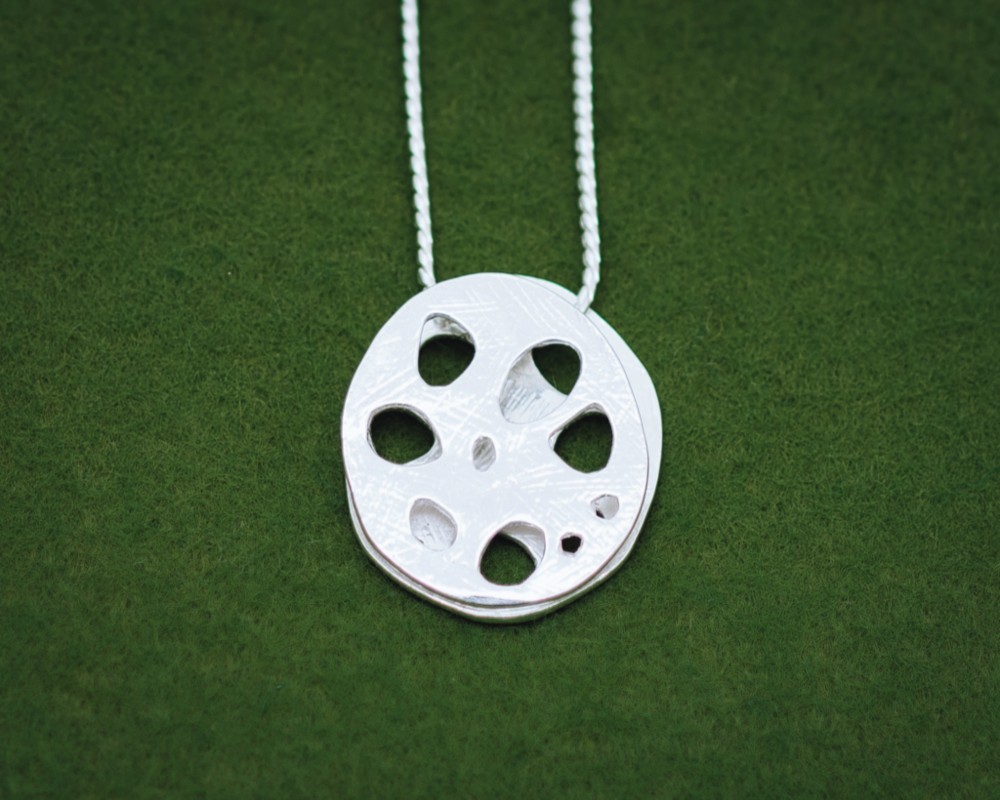 レンコン ペンダントトップ & チェーンセット