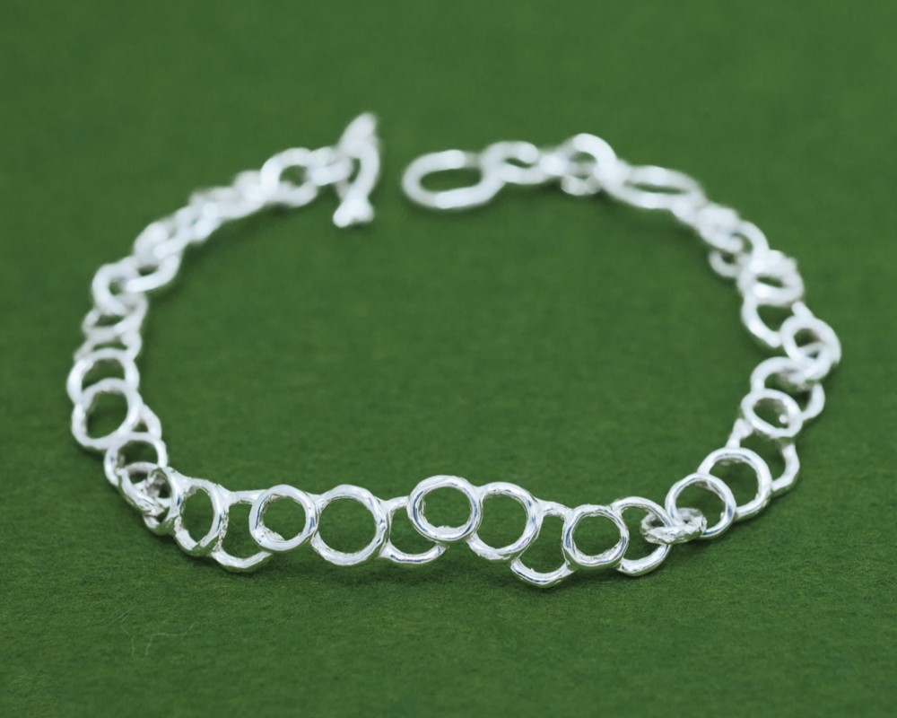 シャンパンの泡 ブレスレット