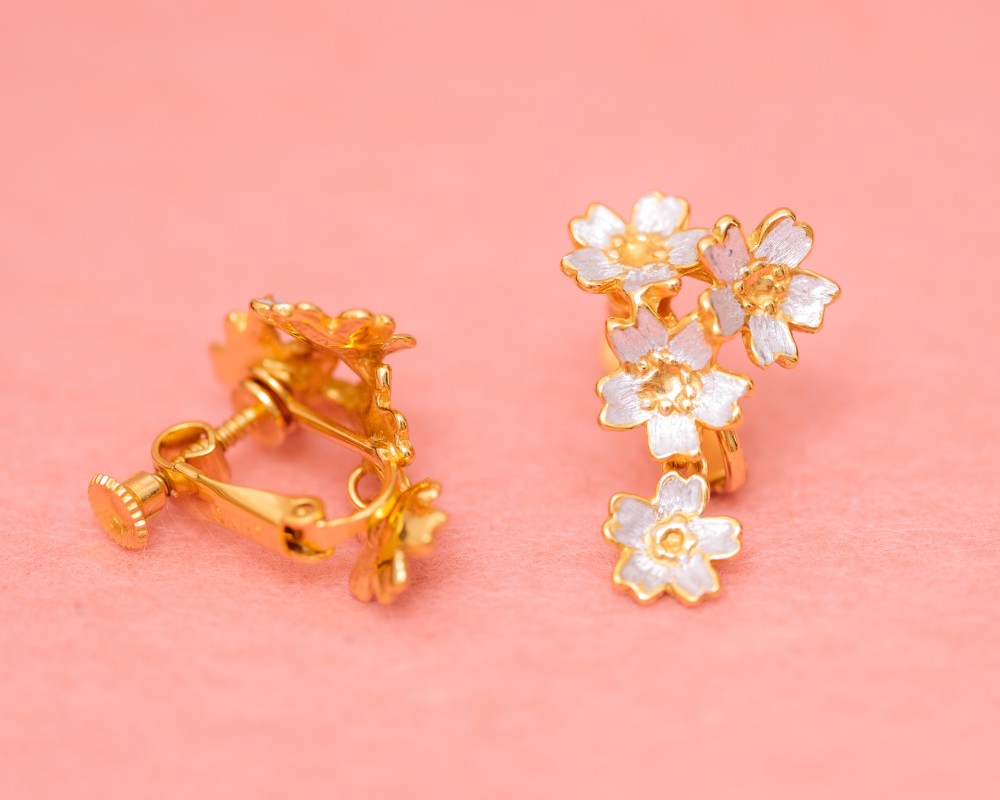 さくら ブライヤリング ゴールド&シルバー