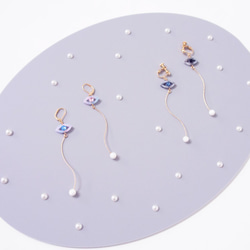 Namida no Ato Pierces / Earrings -marble pink- 5枚目の画像