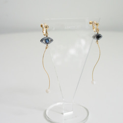 Namida no Ato Pierces / Earrings -ancient blue- 1枚目の画像