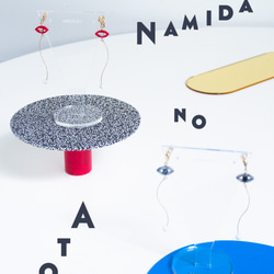 Namida no Ato Pierces / Earrings -ancient blue- 5枚目の画像