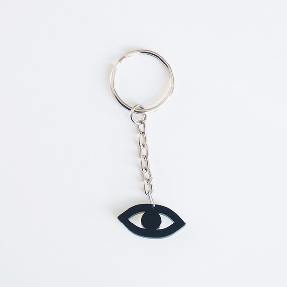 Medama Goods / Key Ring -black- 4枚目の画像