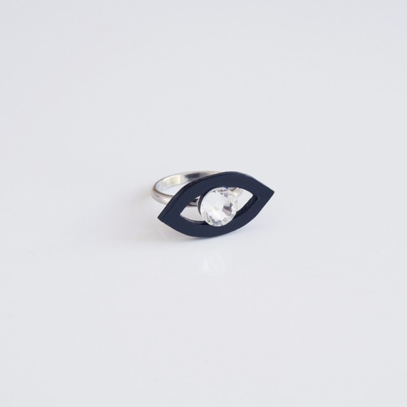 Medama Goods / Ring -black- 2枚目の画像