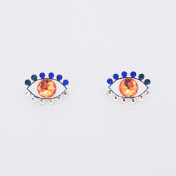 Medama Pierces / Earrings(S) -orange- 1枚目の画像