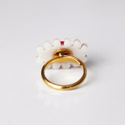 Medama Ring (S)　-pink- 3枚目の画像