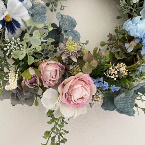 リース アーティフィシャルフラワー リース Garland 通販