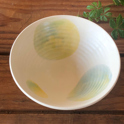 『dot bowl』  spring green 2枚目の画像