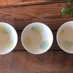 『dot bowl』  spring green 6枚目の画像