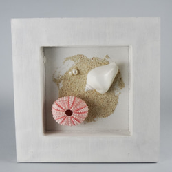 【SOLD OUT】ＦＦ　シェルフレーム　ピンクシーウーチン　水晶貝、淡水パール 2枚目の画像