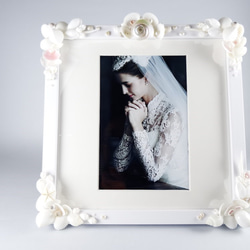 【SOLD OUT】Wedding shell photo frame 3枚目の画像