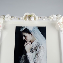 【SOLD OUT】Wedding shell photo frame 4枚目の画像