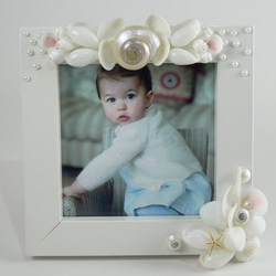 baby shell photo frame ♪♡ 1枚目の画像