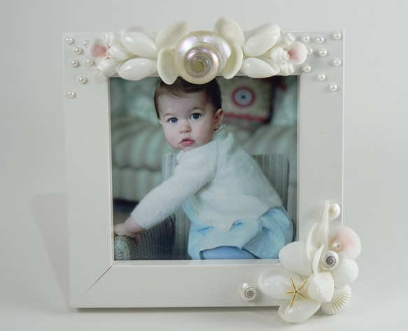 baby shell photo frame ♪♡ 1枚目の画像