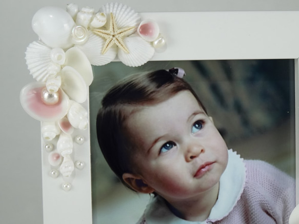 baby shell photo frame ♪♡ 7枚目の画像