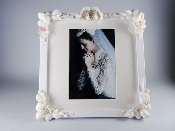 Wedding shell photo frame 2枚目の画像