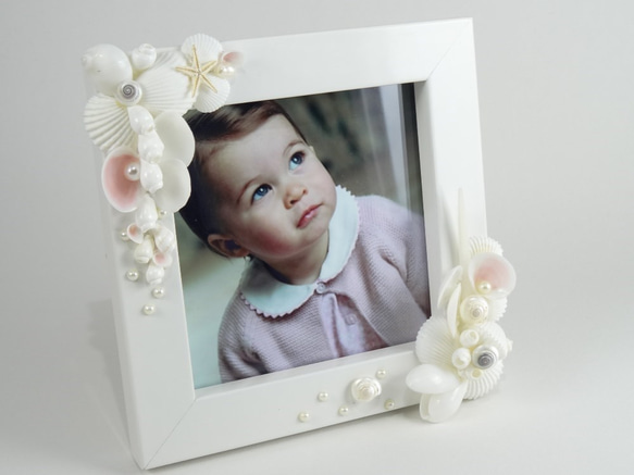 baby shell photo frame ♪♡ 2枚目の画像