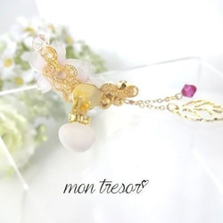 【再販:受注製作】cherry blossoms ear cuff (pink) 3枚目の画像