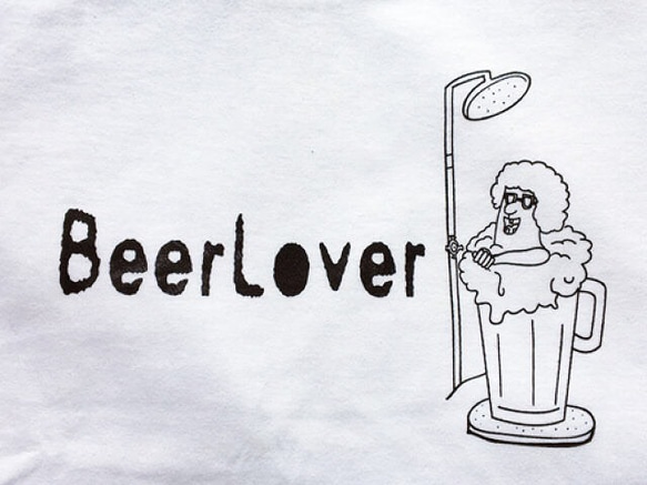Beer LoverTシャツ 2枚目の画像
