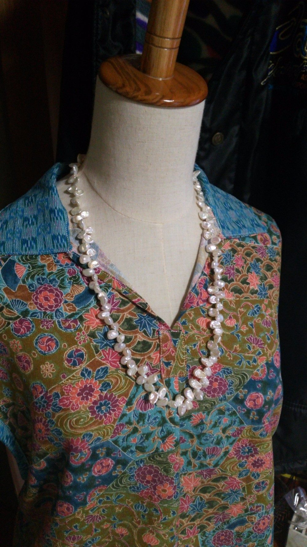 ケシパール 淡水パール ネックレス ステンレス金具