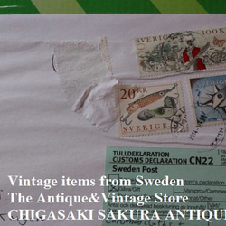 北欧スウェーデンから届きました。　ヴィンテージのクリスマステーブルマット　丸型約29cm　全国送料無料です。 4枚目の画像