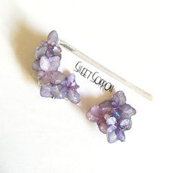 Petit Hydrangea Earcuff 第1張的照片