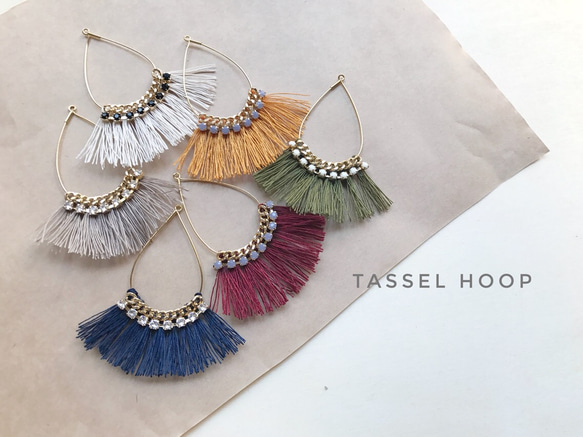 tassel hoop 1枚目の画像