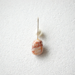 Stone pierce (WHITE/ORANGE) 3枚目の画像