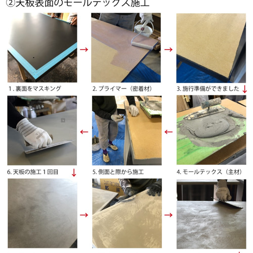 モールテックス ダイニングテーブル Z型脚 MORTEX 180×80cm
