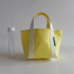 tote bag XS size レモン（ハリのある帆布） 6枚目の画像