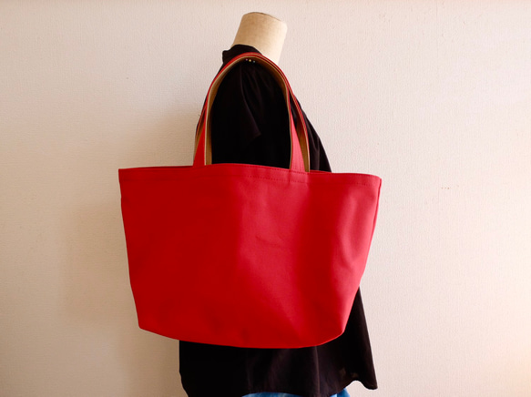 【数量限定】sub bag YOKO (original) one size アカ(ベルト裏:ベージュ) 2枚目の画像