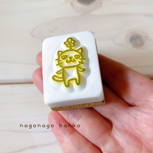 たまこび★消しゴムはんこ★ヴィンテージ風ねこちゃん 消しゴムはんこ☆ネコちゃんセット はんこ・スタンプ RIRI 通販