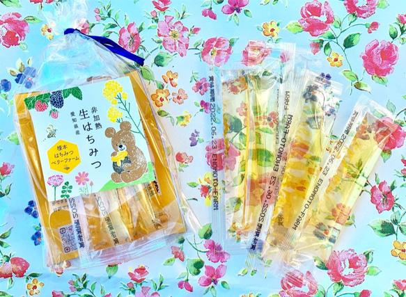 小さじ１杯（7ｇ）の国産はちみつ（使いやすいスティックタイプ）50本 1枚目の画像