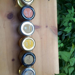 ミニ非加熱はちみつ１本とミニはちみつ漬け（ナッツ＆フルーツ）５本セット　4300円税別 2枚目の画像