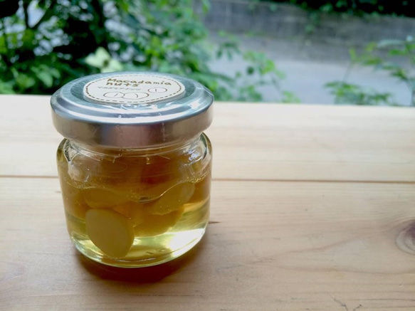 ミニはちみつ漬け（マカダミアナッツ）　750円税別 1枚目の画像