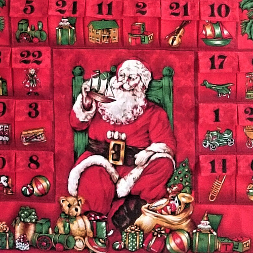 希少 ライトアップ アドベントカレンダー クリスマス サンタ 壁掛け