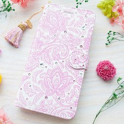 Pink Paisley / Pink Paisley &lt;iPhone 筆記型智慧型手機外殼&gt; 第1張的照片