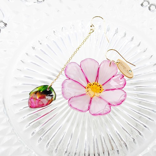 コスモス ピアス/イヤリング ピアス（フック・チェーン） PURE-JUN