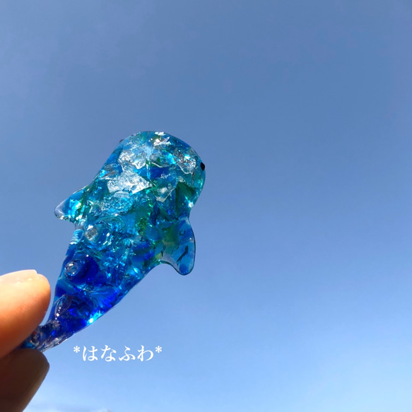 他サイトにて完売致しました】*ジンベエザメ（琉球ガラス） #21 その他  