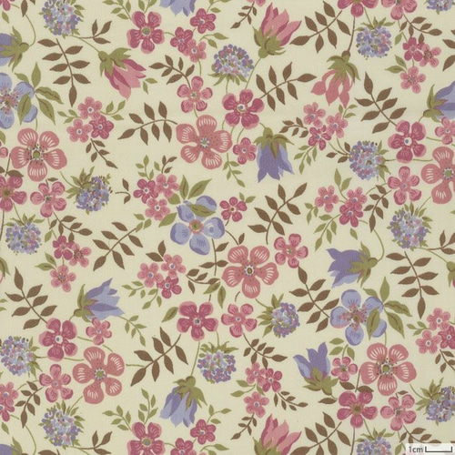 11リバティ　エデナム使用Lサイズブラウス　ハンドメイド Lサイズ】Anniversary Edenham Liberty Print Half Sleeve Blouse
