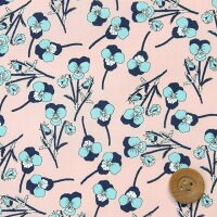 リバティ☆Rosロス　クラッシックピンク地　　ヨークブラウスSＭL