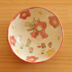 * T-sama的獨家屏幕粉末製粉器Bineri Akazukin-chan和Akazukin-chan最喜歡的狼碗。 第3張的照片