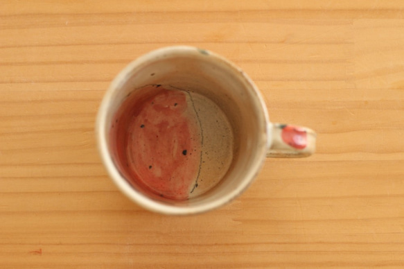 　粉引きいちごのカップ。 4枚目の画像