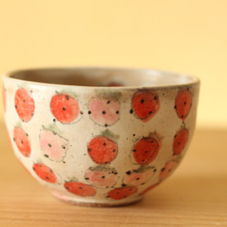 ※訂購生產粉紅色紅色和粉紅色的草莓碗。 第5張的照片