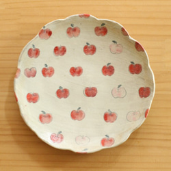 粉紅色和粉紅色的蘋果花20厘米的菜。 第1張的照片