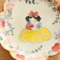 ※受注制作　粉引き白雪姫のお皿。 2枚目の画像