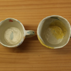 ※2分鐘的S樣訂單2杯套麵粉和檸檬和青蛙。 第4張的照片