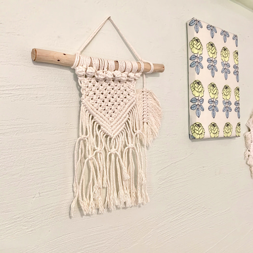 マクラメタペストリー/8 タペストリー・壁掛け ポポー 通販 10290725
