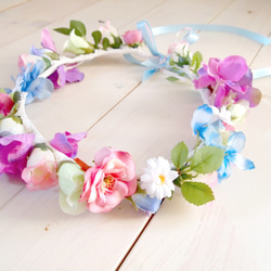 花冠 Flowercrown (green,blue,purple) 5枚目の画像