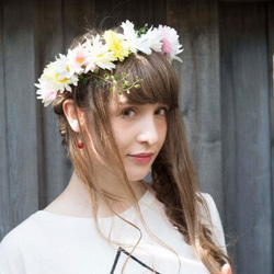 花冠 Flowercrown (yellow,pink,white) 1枚目の画像